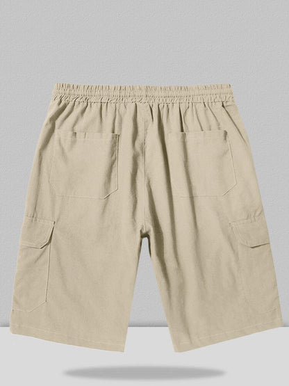 Linen Style Pants With Pockets