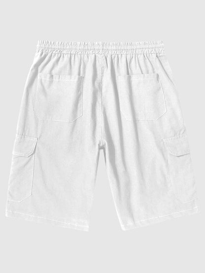 Linen Style Pants With Pockets