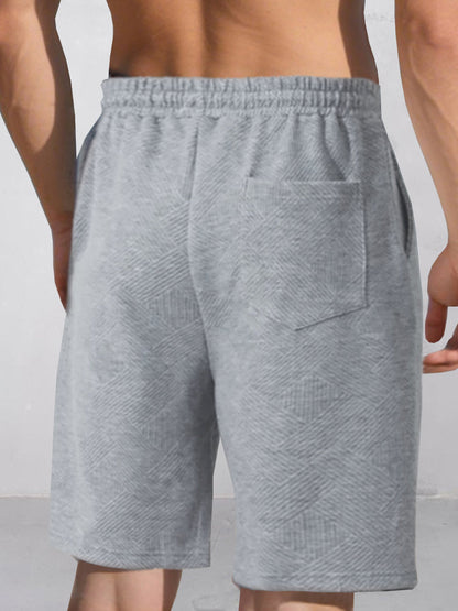Stylish Jacquard Textured Shorts