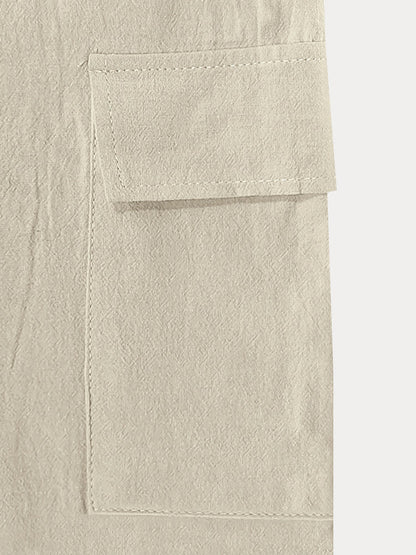 Classic Breathable Cotton Cargo Shorts