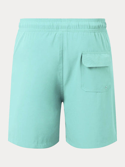 Summer Resort Built-In Liner Swim Trunks