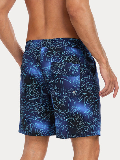 Vacation Ready Compression Lined Swim Trunks