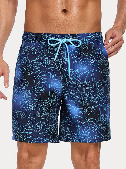 Vacation Ready Compression Lined Swim Trunks