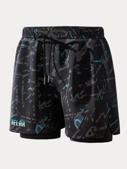 Men's Summer Printed Boardshorts
