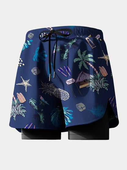 Men's Summer Printed Boardshorts