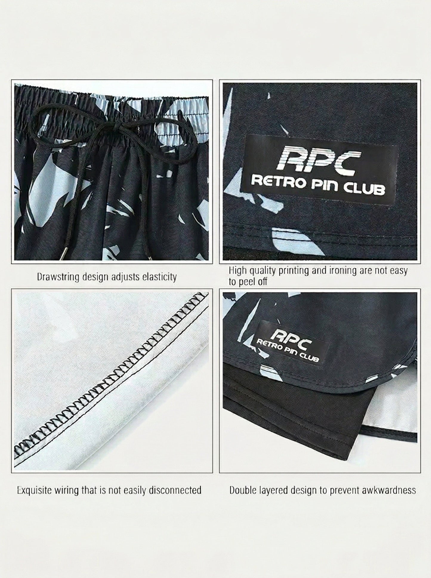Men's Summer Printed Boardshorts