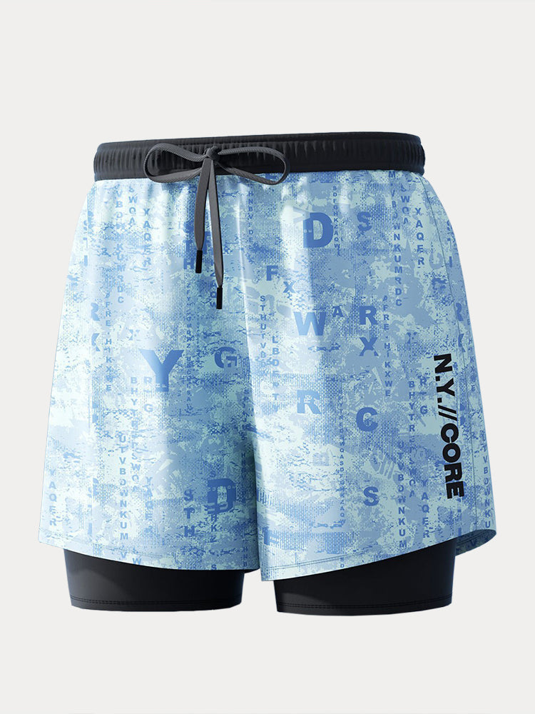 Summer Drifter Printed Boardshorts
