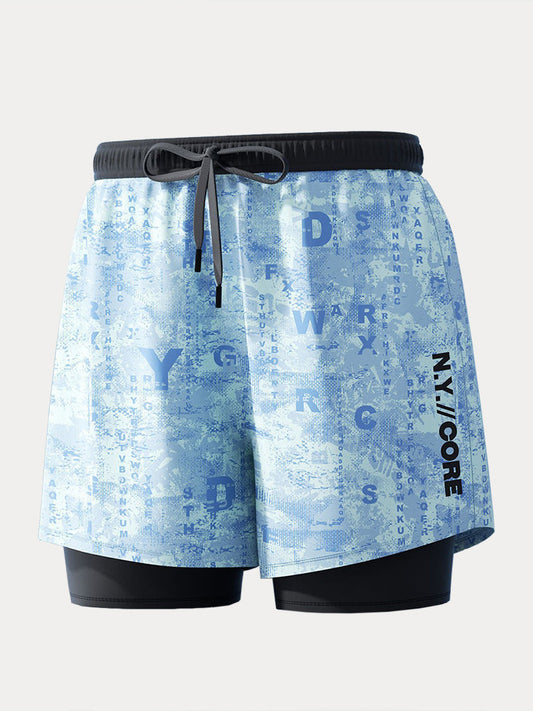 Summer Drifter Printed Boardshorts
