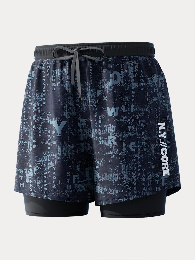 Summer Drifter Printed Boardshorts