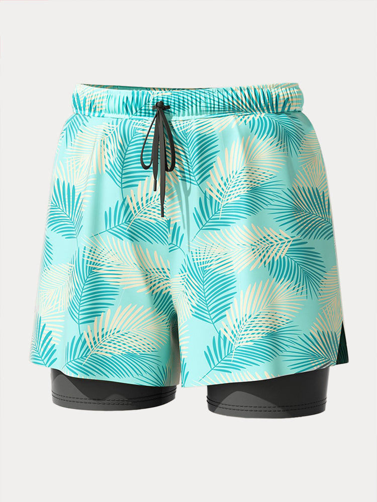 Summer Oasis Printed Swim Trunk