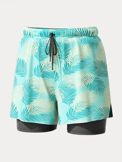 Summer Oasis Printed Swim Trunk