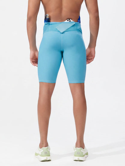 Men's Pro-Stretch Compression Running Shorts