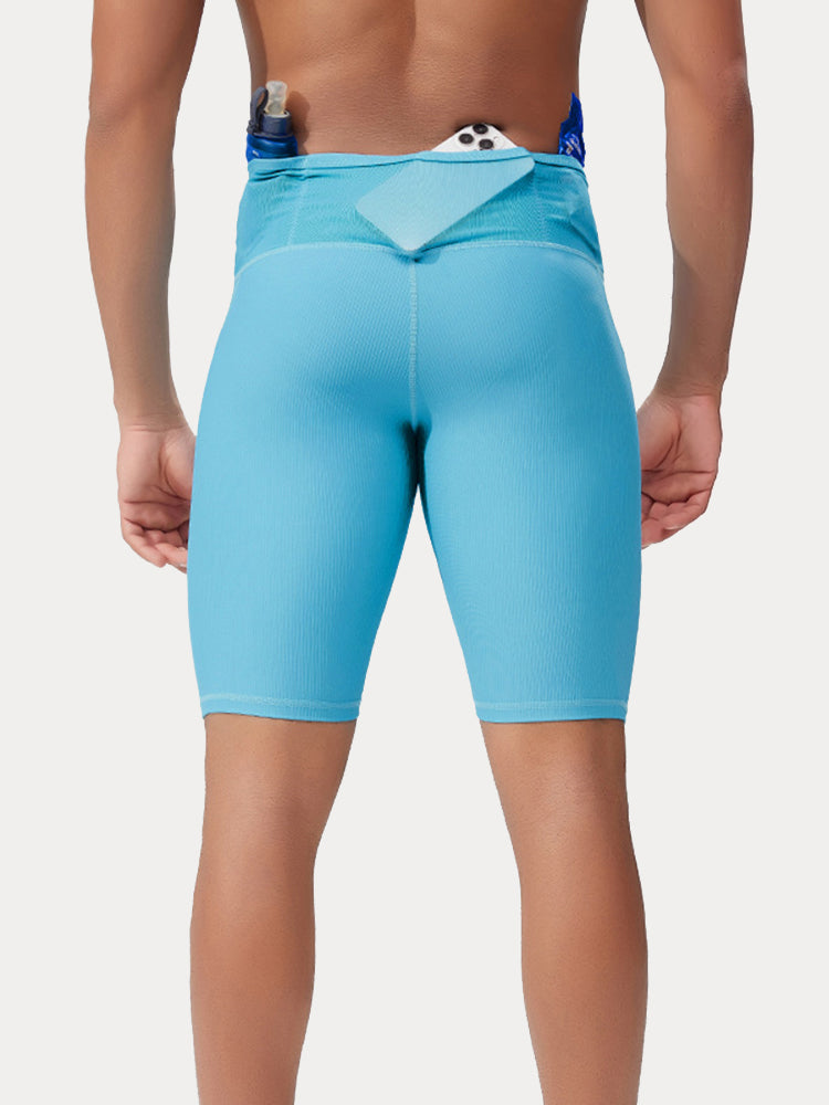 Men's Pro-Stretch Compression Running Shorts