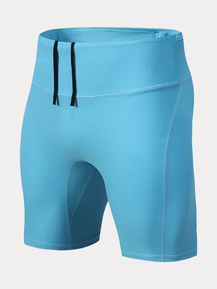Men's Pro-Stretch Compression Running Shorts