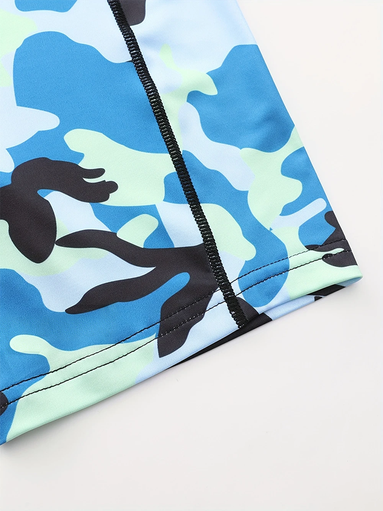 Men's Camo Compression Training Shorts