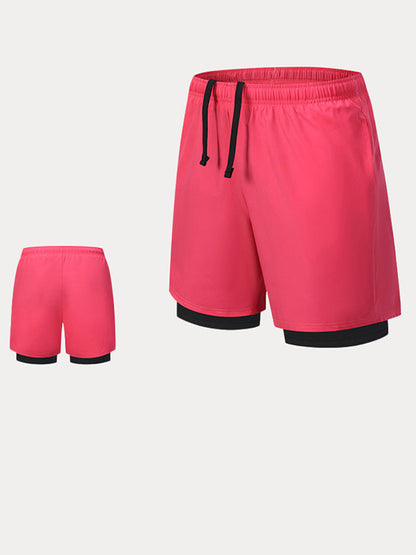 Men's 2-in-1 Lined Running Shorts