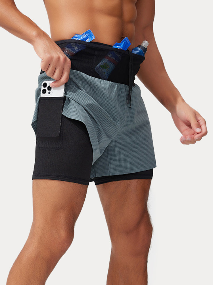 Men's Hybrid Trail Running Shorts