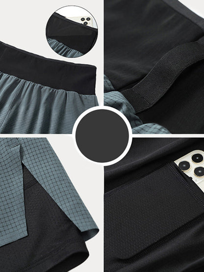Men's Hybrid Trail Running Shorts