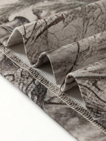 Luné® | Gabriel — Abstracte Ink-Print Shorts voor Heren