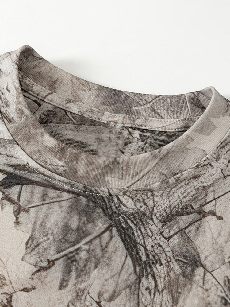 Luné® | Gabriel — Abstracte Ink-Print Shorts voor Heren