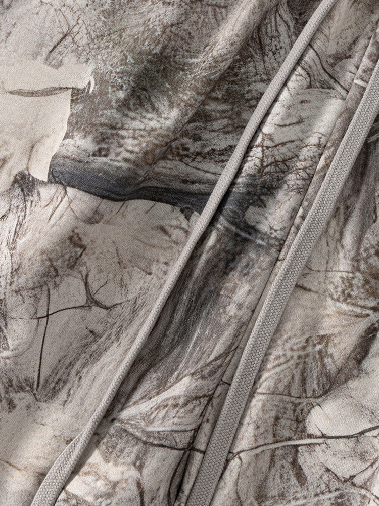 Luné® | Gabriel — Abstracte Ink-Print Shorts voor Heren