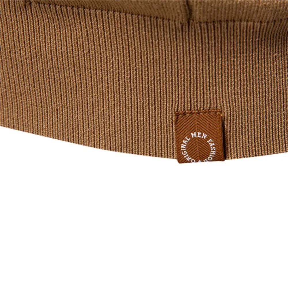 Luné® | Valentino — Moderne Herenpolo met Verfijnde Rits