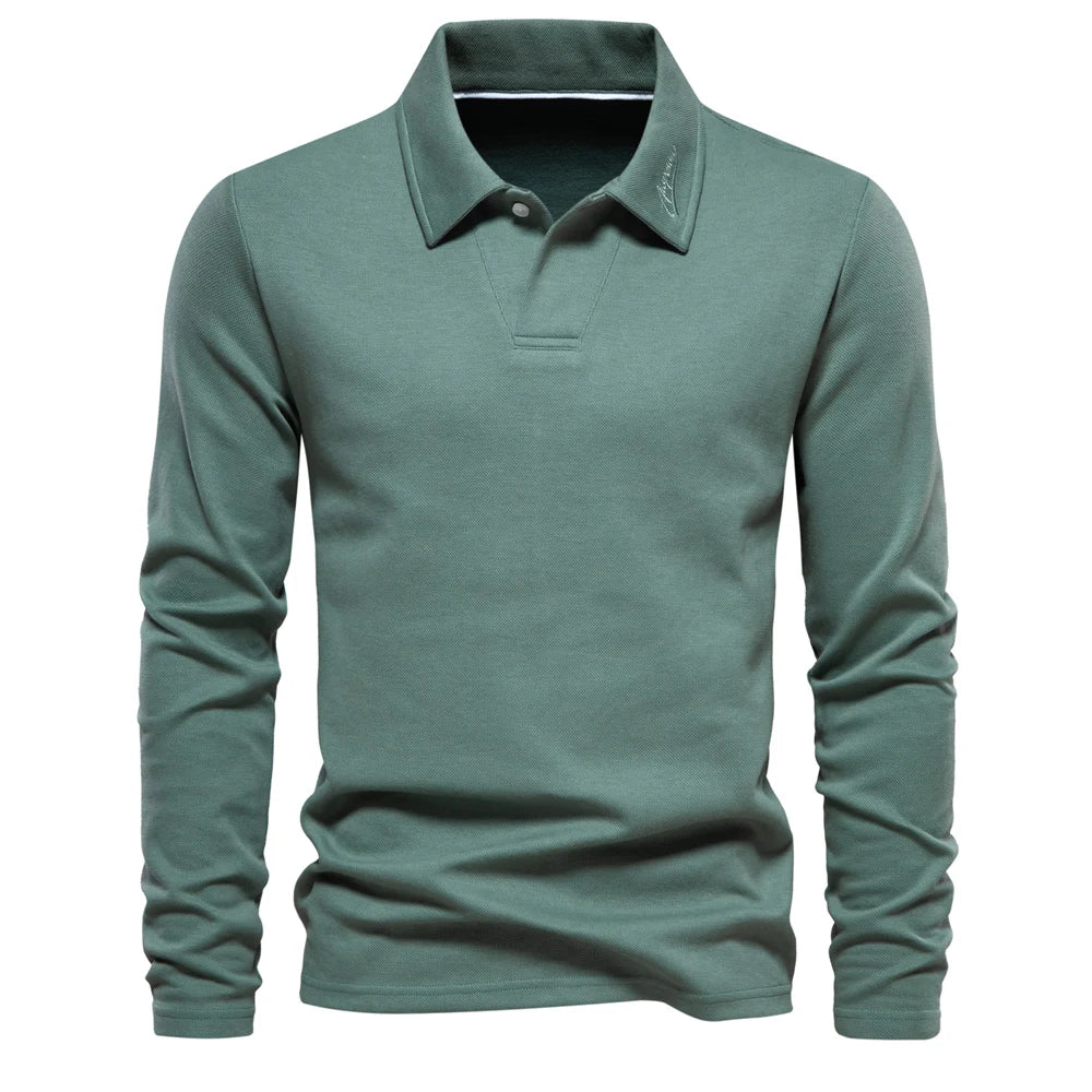 Luné® | Sebastian — Casual Herenpolo met Tijdloze Uitstraling