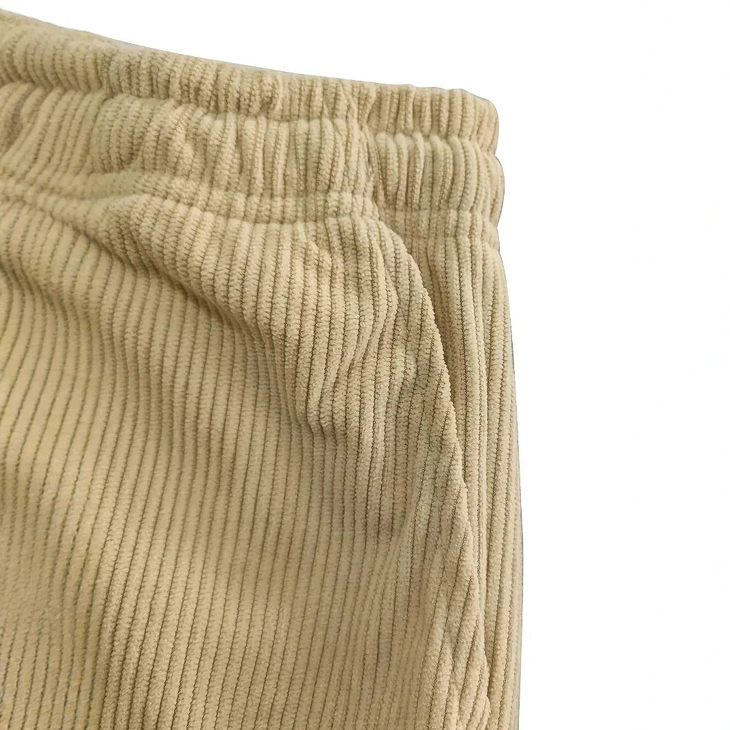 Luné® | Thomas — Verfijnde Corduroy Herenbroek