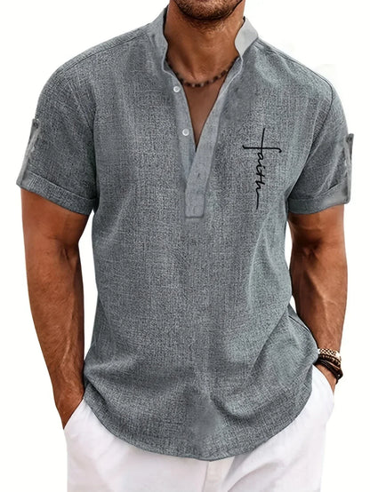 Zalecta | Moderne Polo met Opstaande Kraag
