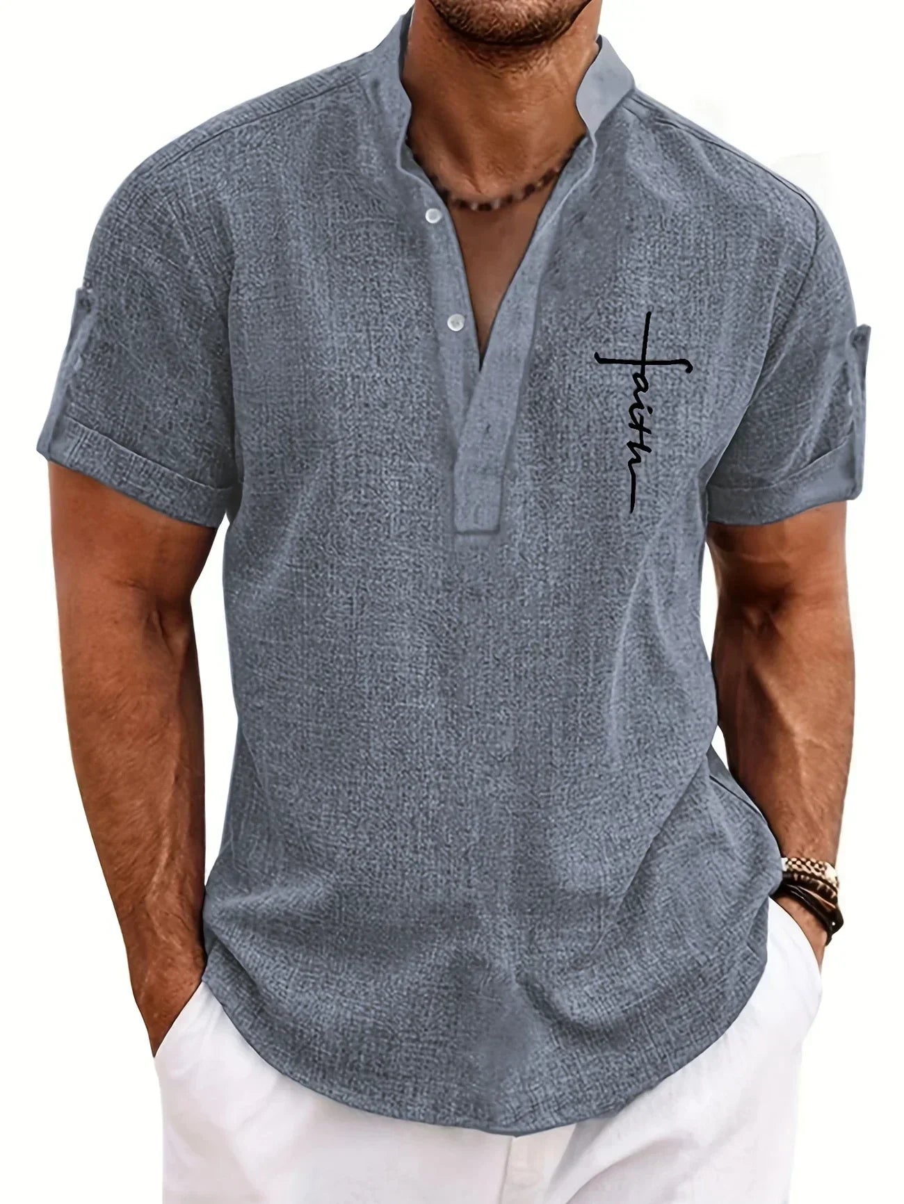 Zalecta | Moderne Polo met Opstaande Kraag