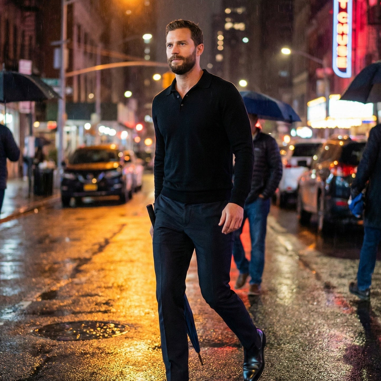 Luné® | Lorenzo — Luxe Gebreide Polo