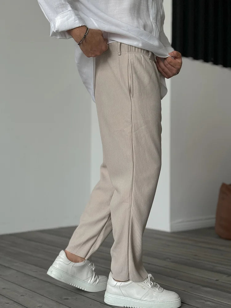 Luné® | Oliver — Zachte Luxe Herenbroek met Verfijnde Pasvorm