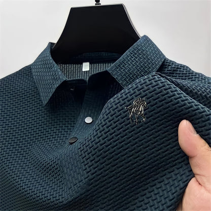 Daan | Gestructureerde Slim-Fit Polo