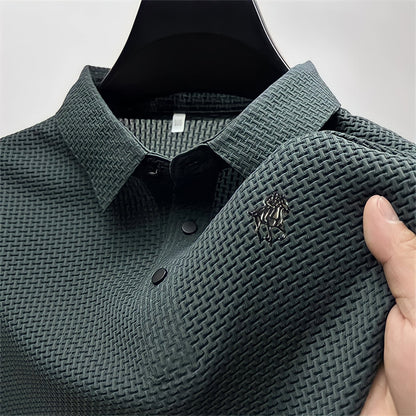 Daan | Gestructureerde Slim-Fit Polo