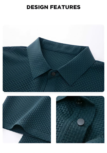 Daan | Gestructureerde Slim-Fit Polo