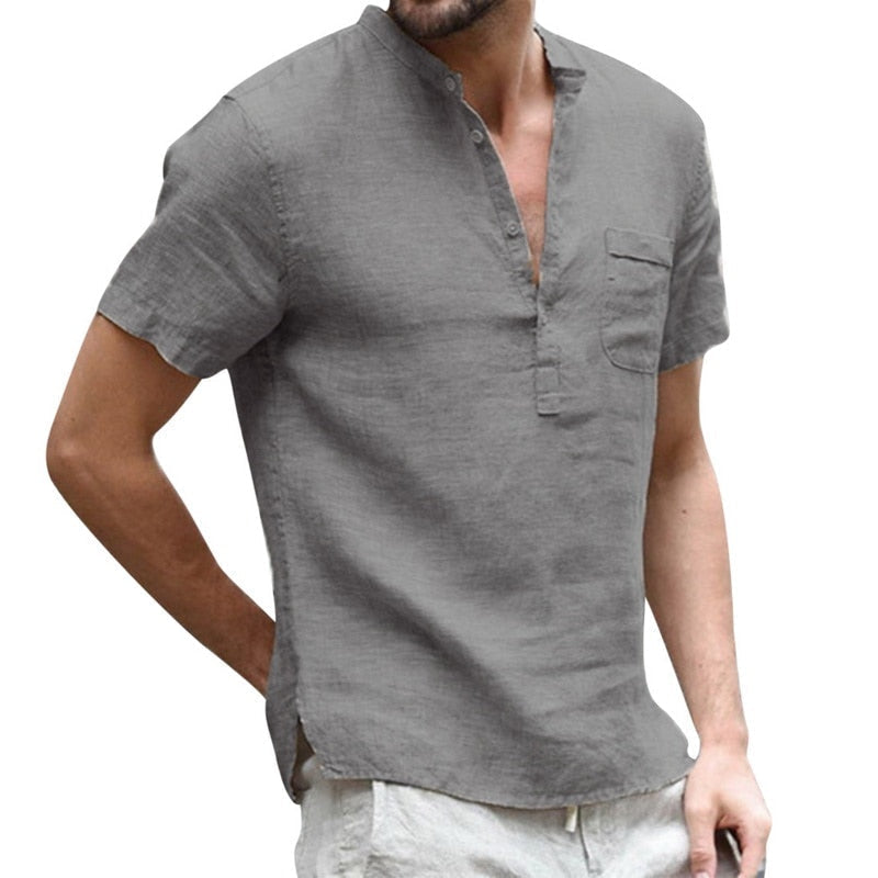 Zalecta | Casual Linnen Shirt