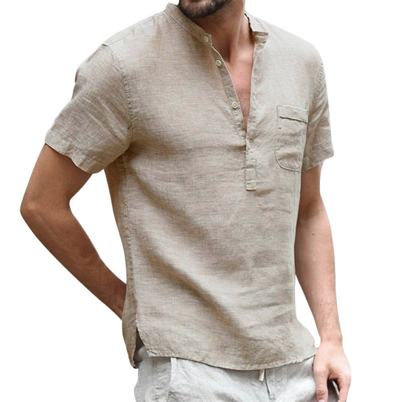 Zalecta | Casual Linnen Shirt