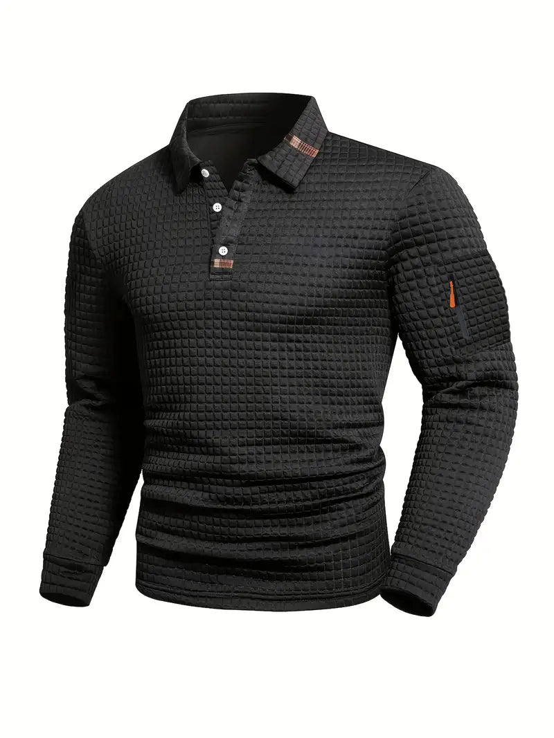 Luné® | Elias — Moderne Gewatteerde Casual Trui