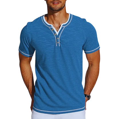 Finn | Stijlvolle Henley T-shirt