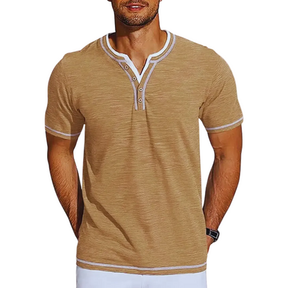 Finn | Stijlvolle Henley T-shirt