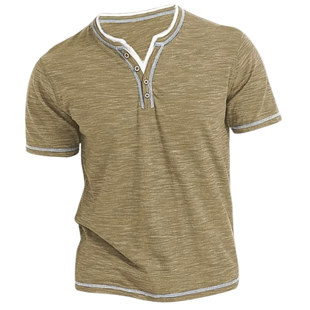 Finn | Stijlvolle Henley T-shirt