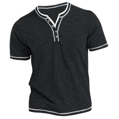 Finn | Stijlvolle Henley T-shirt