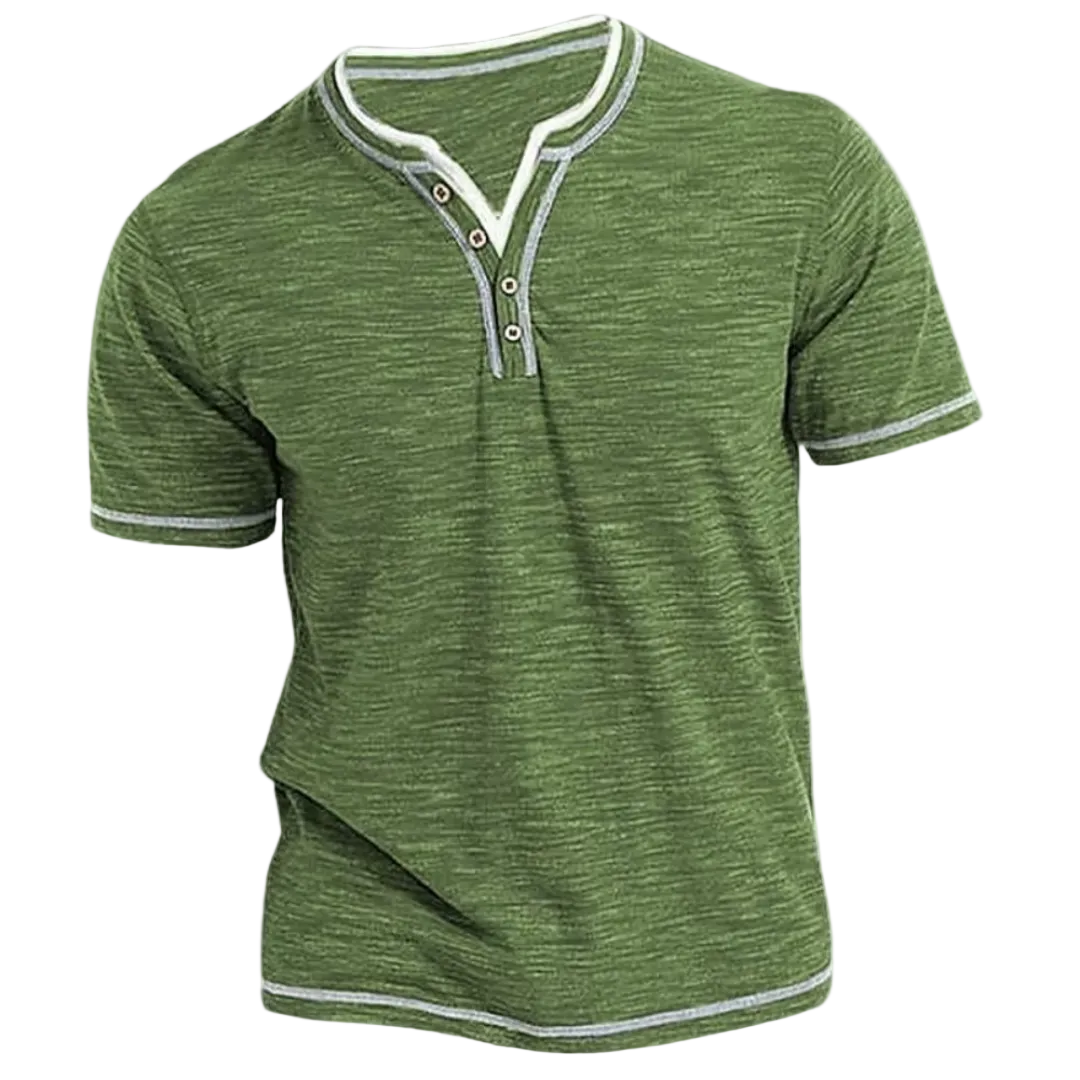 Finn | Stijlvolle Henley T-shirt