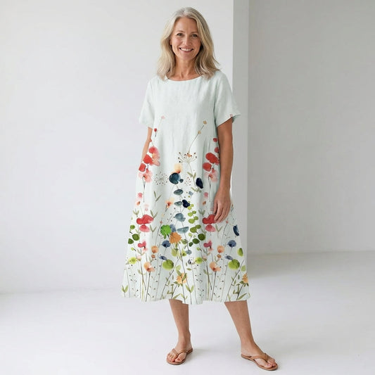 Laluna® | Bloemige Zomerjurk