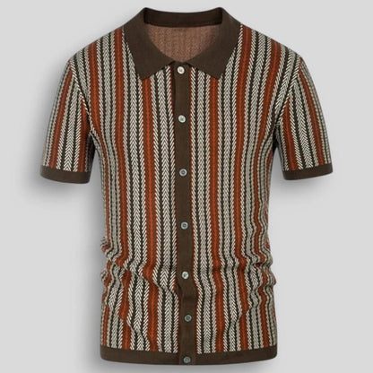 Armand | Gestreepte Knit Polo