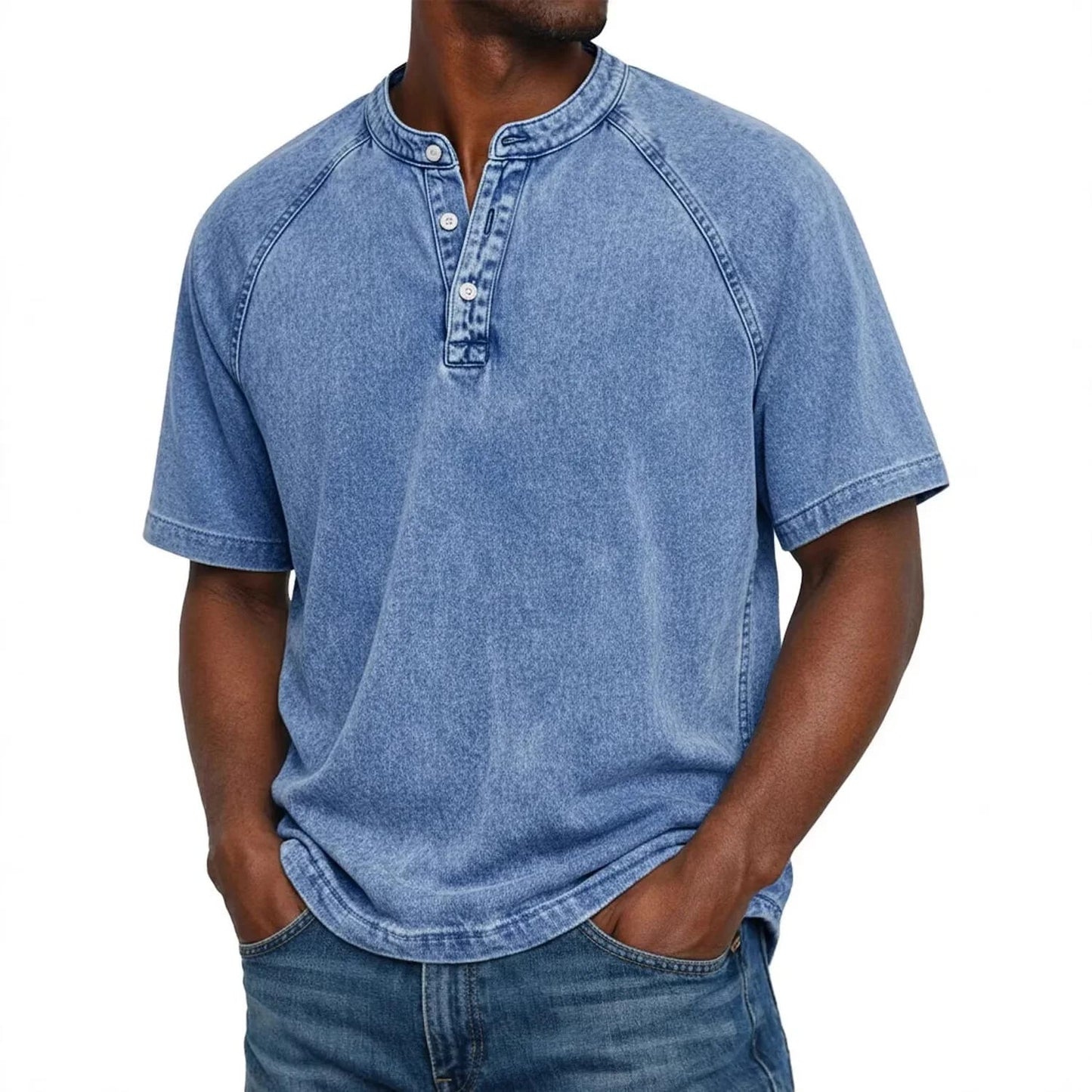 Zalecta | Vintage Henley Shirt