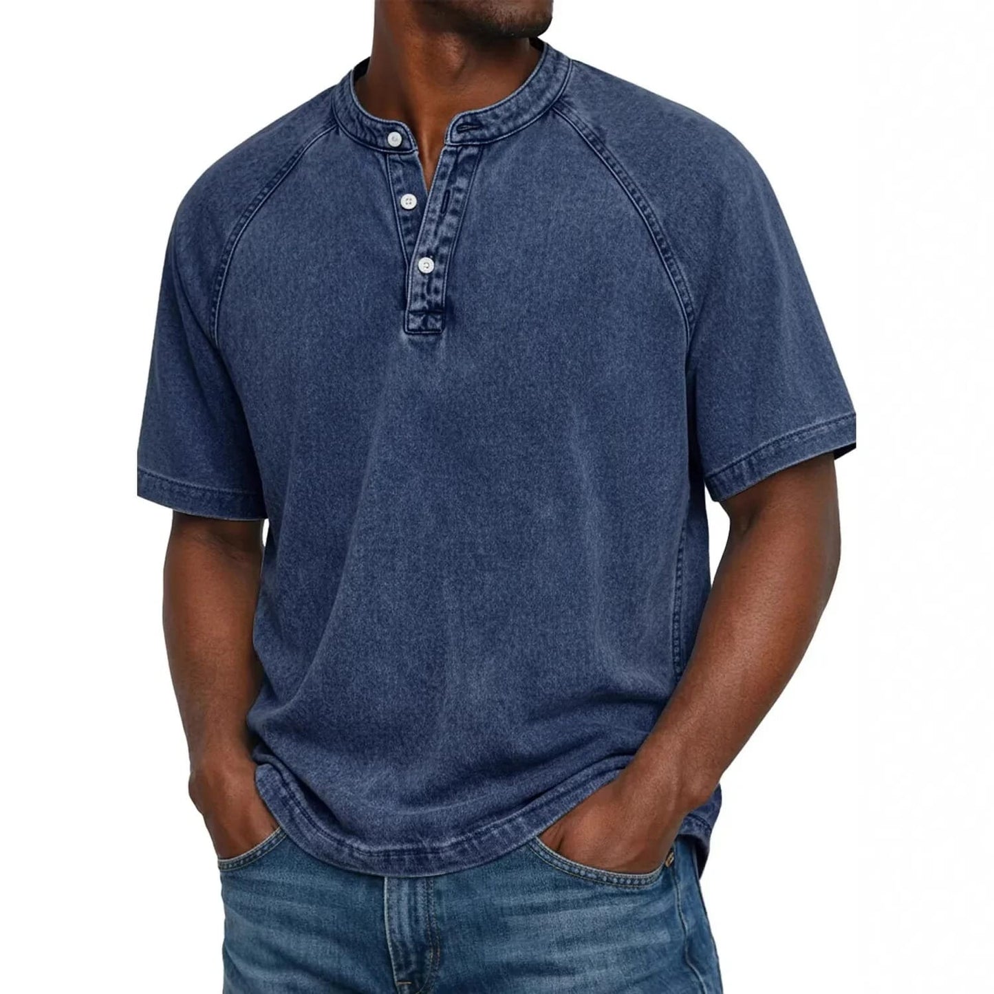 Zalecta | Vintage Henley Shirt