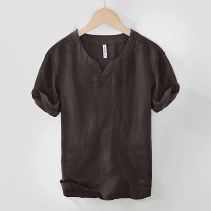Lars | Relaxed V-hals shirt