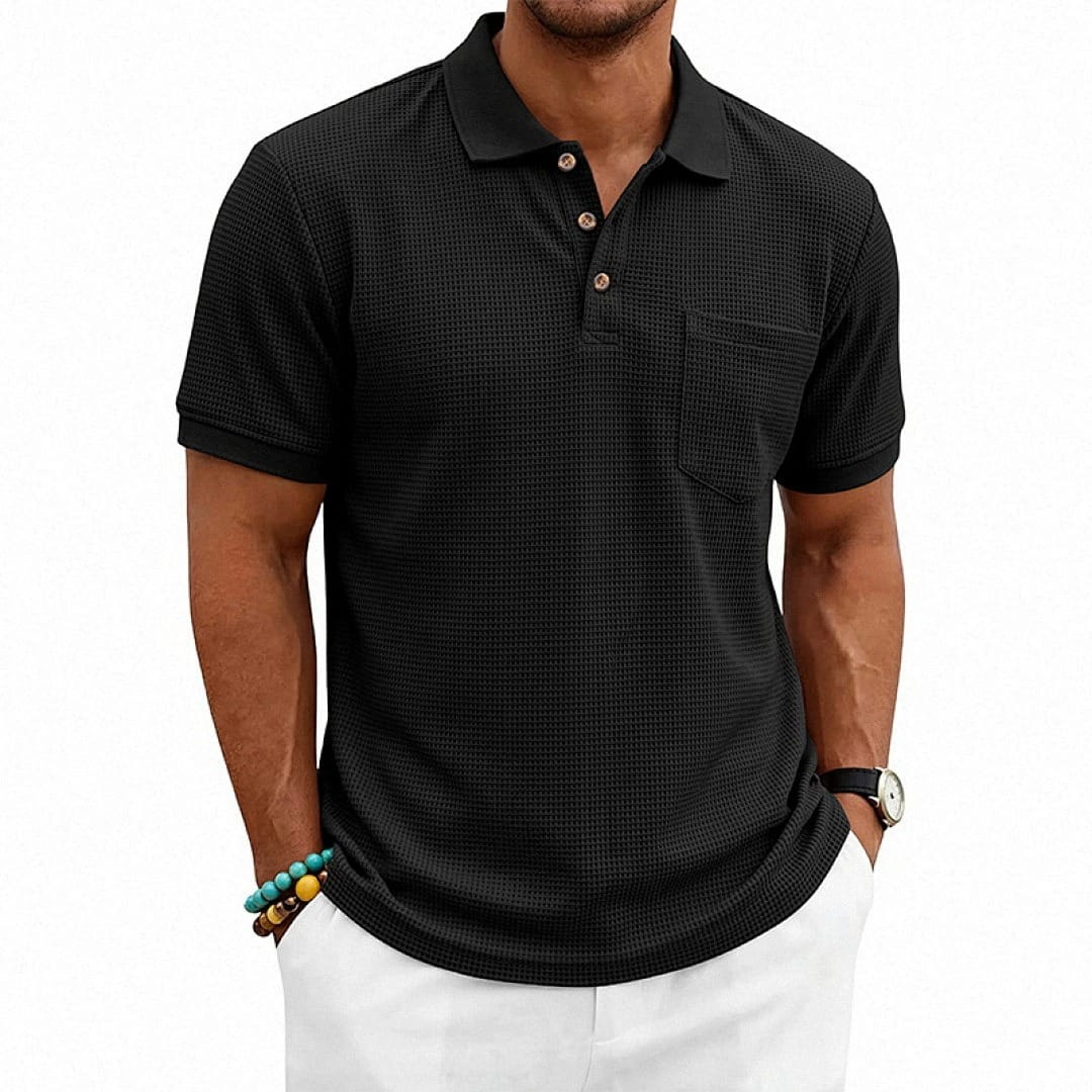 Ruben | Luxe gebreide polo