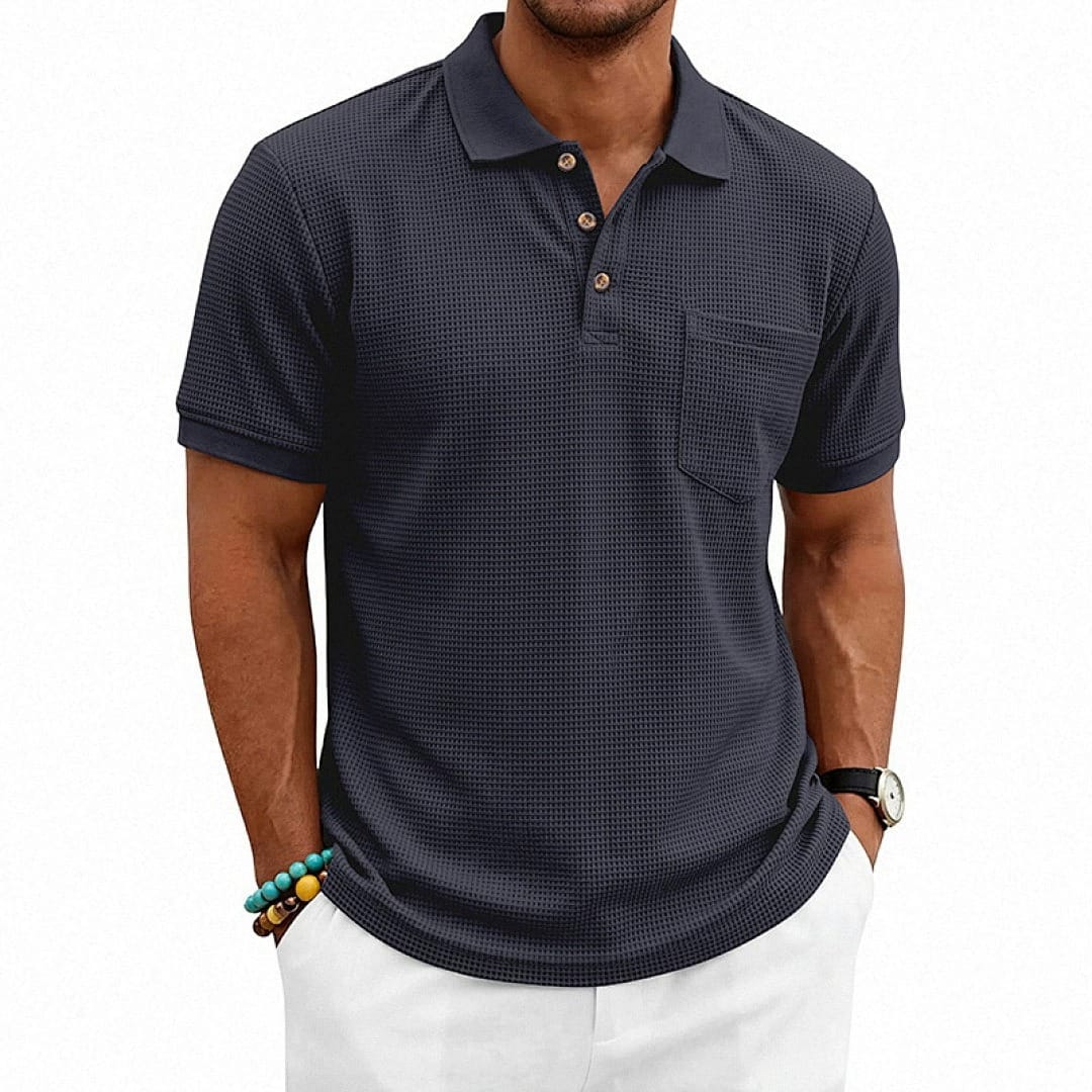 Ruben | Luxe gebreide polo